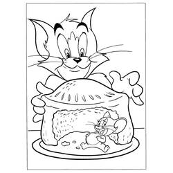 Coloriage imprimable Tom et Jerry (Dessins animés et séries animées) #215101 à colorier gratuitement