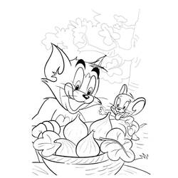 Coloriage Tom et Jerry (Dessins animés et séries animées) #215113 à imprimer et colorier