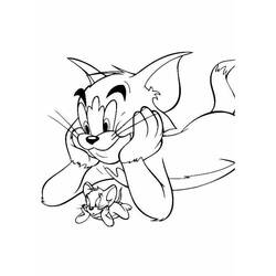 Coloriage Tom et Jerry (Dessins animés et séries animées) #215117 à imprimer et colorier