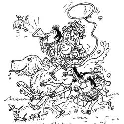 Dessin à colorier: Tom-Tom et Nana (Dessins animés et séries animées) #211326 - Coloriages à Imprimer Gratuits