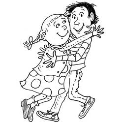 Dessin à colorier: Tom-Tom et Nana (Dessins animés et séries animées) #211329 - Coloriages à Imprimer Gratuits