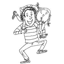 Dessin à colorier: Tom-Tom et Nana (Dessins animés et séries animées) #211331 - Coloriages à Imprimer Gratuits