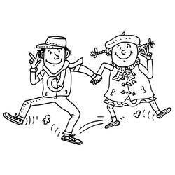 Dessin à colorier: Tom-Tom et Nana (Dessins animés et séries animées) #211337 - Coloriages à Imprimer Gratuits