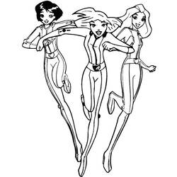 Dessin à colorier: Totally Spies (Dessins animés et séries animées) #194954 - Coloriages à Imprimer Gratuits