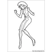 Dessin à colorier: Totally Spies (Dessins animés et séries animées) #29025 - Coloriages à Imprimer Gratuits