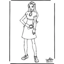 Dessin à colorier: Totally Spies (Dessins animés et séries animées) #29030 - Coloriages à Imprimer Gratuits