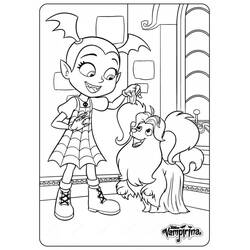Dessin à colorier: Vampirina (Dessins animés et séries animées) #198564 - Coloriages à Imprimer Gratuits