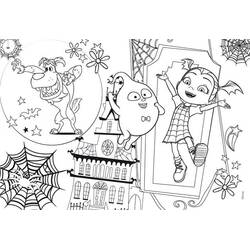 Dessin à colorier: Vampirina (Dessins animés et séries animées) #198565 - Coloriages à Imprimer Gratuits
