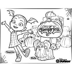 Dessin à colorier: Vampirina (Dessins animés et séries animées) #198566 - Coloriages à Imprimer Gratuits