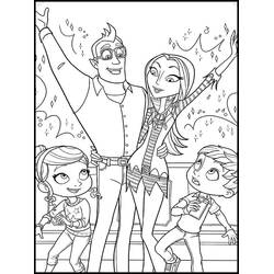 Dessin à colorier: Vampirina (Dessins animés et séries animées) #198578 - Coloriages à Imprimer Gratuits