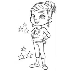 Dessin à colorier: Vampirina (Dessins animés et séries animées) #198580 - Coloriages à Imprimer Gratuits