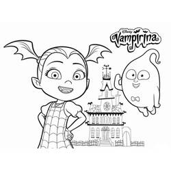 Dessin à colorier: Vampirina (Dessins animés et séries animées) #198583 - Coloriages à Imprimer Gratuits
