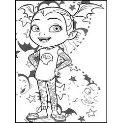 Dessin à colorier: Vampirina (Dessins animés et séries animées) #198584 - Coloriages à Imprimer Gratuits