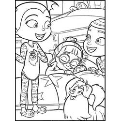 Dessin à colorier: Vampirina (Dessins animés et séries animées) #198587 - Coloriages à Imprimer Gratuits