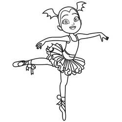 Dessin à colorier: Vampirina (Dessins animés et séries animées) #198589 - Coloriages à Imprimer Gratuits