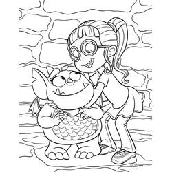 Dessins à colorier: Vampirina - Coloriages à Imprimer Gratuits