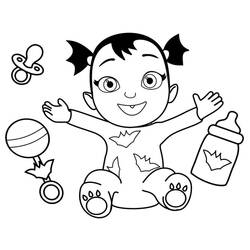 Dessin à colorier: Vampirina (Dessins animés et séries animées) #198598 - Coloriages à Imprimer Gratuits