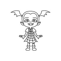 Dessin à colorier: Vampirina (Dessins animés et séries animées) #198599 - Coloriages à Imprimer Gratuits