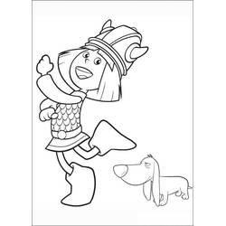 Dessin à colorier: Vic Le Viking (Dessins animés et séries animées) #207030 - Coloriages à Imprimer Gratuits