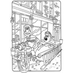 Dessin à colorier: Wallace et Gromit (Dessins animés et séries animées) #133465 - Coloriages à Imprimer Gratuits