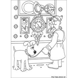 Dessin à colorier: Wallace et Gromit (Dessins animés et séries animées) #133468 - Coloriages à Imprimer Gratuits