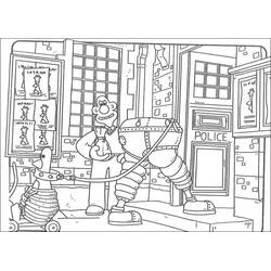Dessin à colorier: Wallace et Gromit (Dessins animés et séries animées) #203623 - Coloriages à Imprimer Gratuits