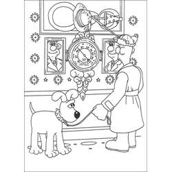 Dessin à colorier: Wallace et Gromit (Dessins animés et séries animées) #203626 - Coloriages à Imprimer Gratuits