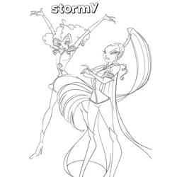 Dessin à colorier: Winx (Dessins animés et séries animées) #180535 - Coloriages à Imprimer Gratuits