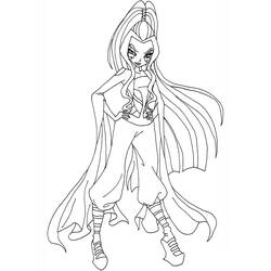Dessin à colorier: Winx (Dessins animés et séries animées) #180536 - Coloriages à Imprimer Gratuits