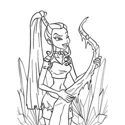 Dessin à colorier: Winx (Dessins animés et séries animées) #180543 - Coloriages à Imprimer Gratuits