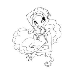 Dessin à colorier: Winx (Dessins animés et séries animées) #180548 - Coloriages à Imprimer Gratuits