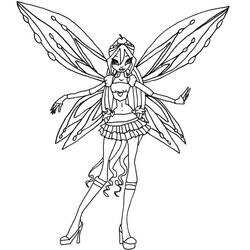 Dessin à colorier: Winx (Dessins animés et séries animées) #180553 - Coloriages à Imprimer Gratuits