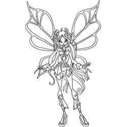 Dessin à colorier: Winx (Dessins animés et séries animées) #180557 - Coloriages à Imprimer Gratuits