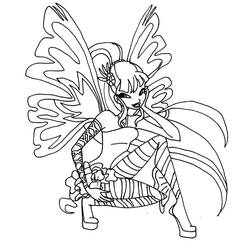 Dessin à colorier: Winx (Dessins animés et séries animées) #180559 - Coloriages à Imprimer Gratuits