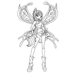 Dessin à colorier: Winx (Dessins animés et séries animées) #180562 - Coloriages à Imprimer Gratuits