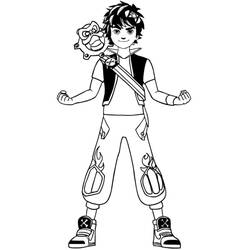 Dessin à colorier: Zak Storm (Dessins animés et séries animées) #179345 - Coloriages à Imprimer Gratuits