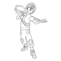 Dessin à colorier: Zak Storm (Dessins animés et séries animées) #179362 - Coloriages à Imprimer Gratuits