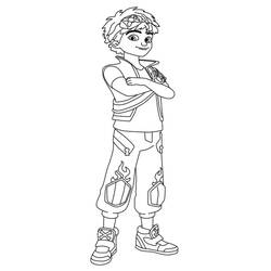 Dessin à colorier: Zak Storm (Dessins animés et séries animées) #179366 - Coloriages à Imprimer Gratuits