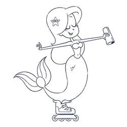 Dessin à colorier: Zig et Sharko (Dessins animés et séries animées) #182411 - Coloriages à Imprimer Gratuits