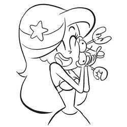 Dessin à colorier: Zig et Sharko (Dessins animés et séries animées) #182412 - Coloriages à Imprimer Gratuits