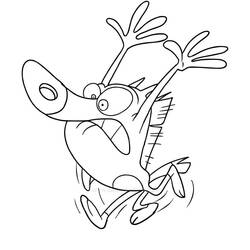Dessin à colorier: Zig et Sharko (Dessins animés et séries animées) #182427 - Coloriages à Imprimer Gratuits