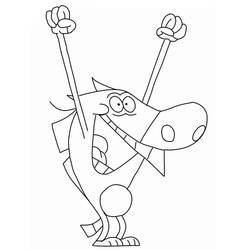 Dessin à colorier: Zig et Sharko (Dessins animés et séries animées) #182438 - Coloriages à Imprimer Gratuits