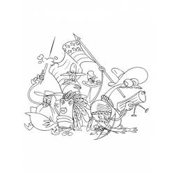Dessin à colorier: Zinzins de l'espace (Dessins animés et séries animées) #34274 - Coloriages à Imprimer Gratuits