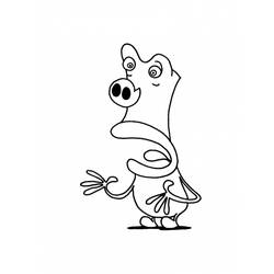Dessin à colorier: Zinzins de l'espace (Dessins animés et séries animées) #34509 - Coloriages à Imprimer Gratuits
