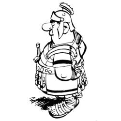 Dessin à colorier: Asterix et Obelix (Dessins Animés) #24416 - Coloriages à Imprimer Gratuits