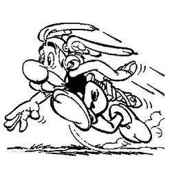 Dessin à colorier: Asterix et Obelix (Dessins Animés) #24464 - Coloriages à Imprimer Gratuits