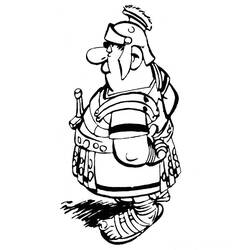 Dessin à colorier: Asterix et Obelix (Dessins Animés) #24493 - Coloriages à Imprimer Gratuits