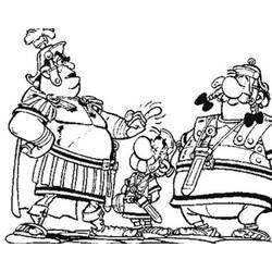 Dessin à colorier: Asterix et Obelix (Dessins Animés) #24511 - Coloriages à Imprimer Gratuits