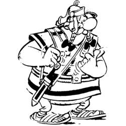 Dessin à colorier: Asterix et Obelix (Dessins Animés) #24537 - Coloriages à Imprimer Gratuits