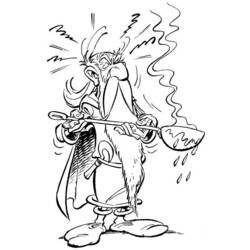 Dessin à colorier: Asterix et Obelix (Dessins Animés) #24541 - Coloriages à Imprimer Gratuits